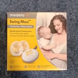 Medela Swing Maxi Electric Pump in White and Yellow